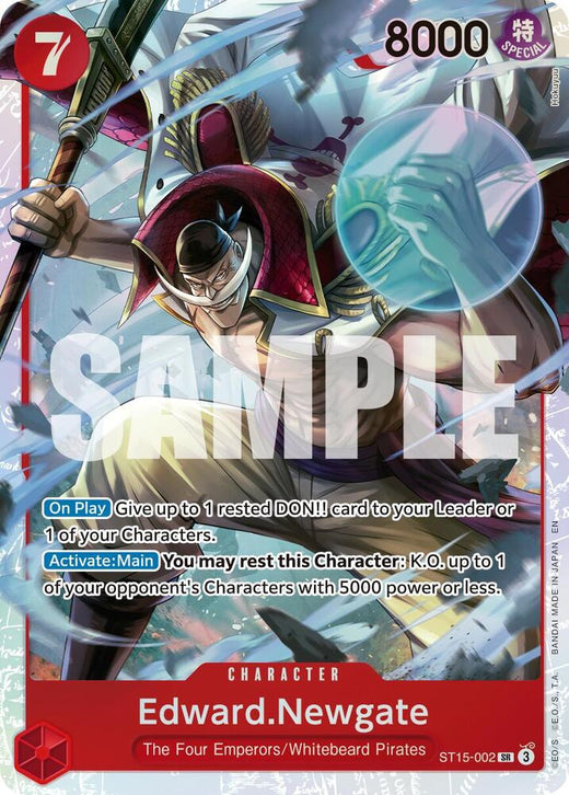 Edward.Newgate - ST15-002 (Reprint) ST15-002 SR Foil