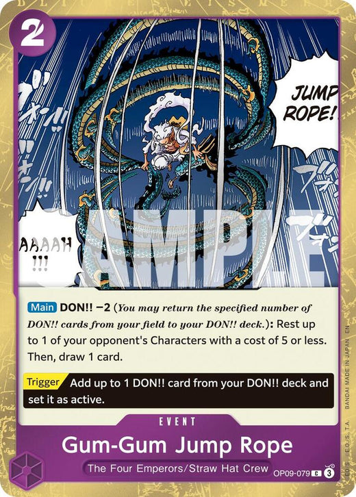 Gum-Gum Jump Rope (Pirate Foil) OP09-079 C