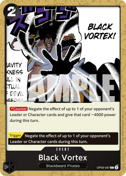 Black Vortex (Reprint) OP09-097 C