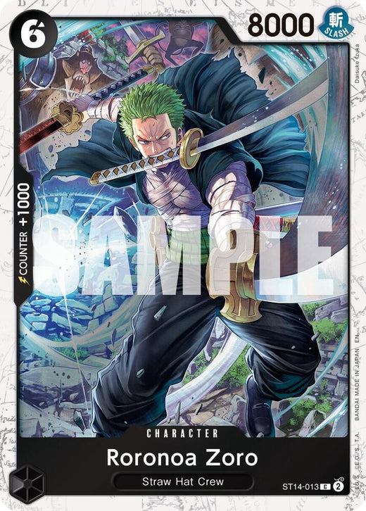 Roronoa Zoro - ST14-013 (Pirate Foil) ST14-013 C