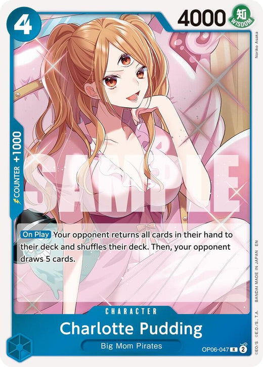 Charlotte Pudding (Reprint) OP06-047 R Foil