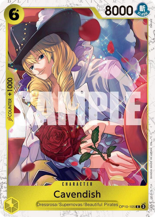 Cavendish - OP10-105 (Pirate Foil) OP10-105 C