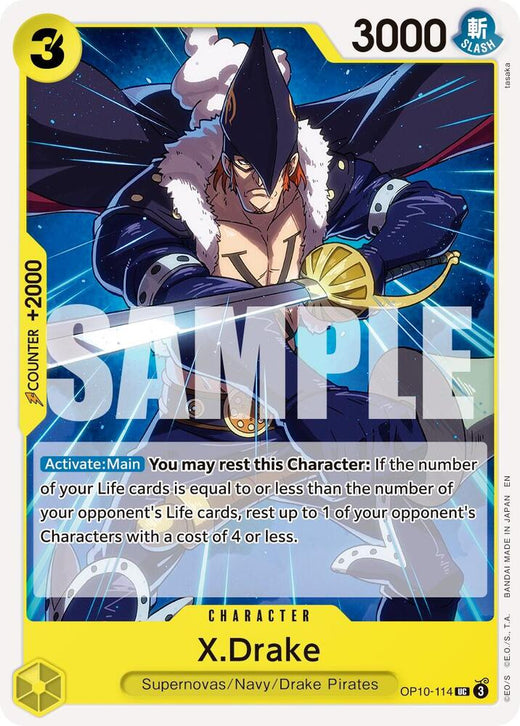 X.Drake (Reprint) OP10-114 UC