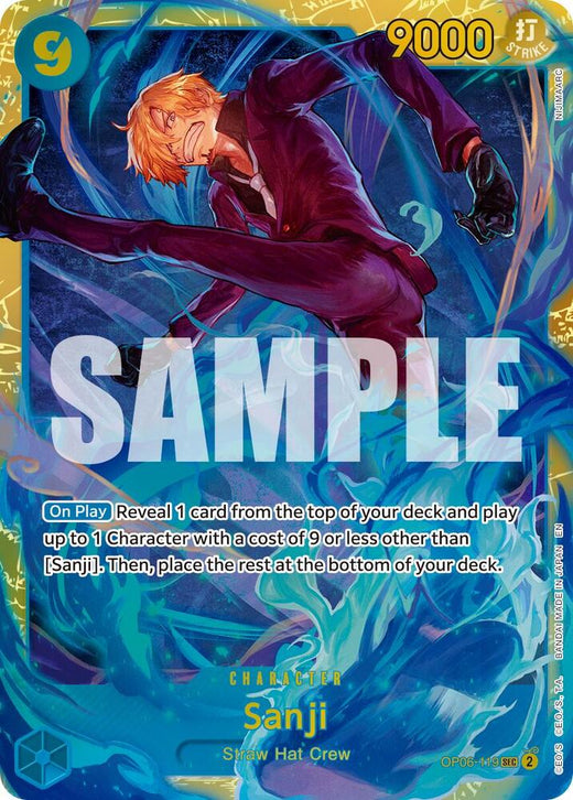 Sanji - OP06-119 (Reprint) OP06-119 SEC Foil