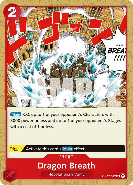 Dragon Breath (Reprint) OP07-017 UC