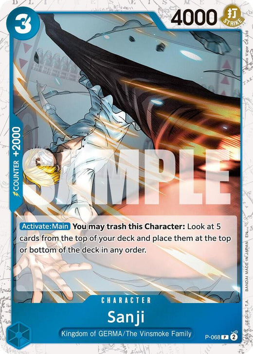 Sanji - P-068 (Pirate Foil) P-068 PR