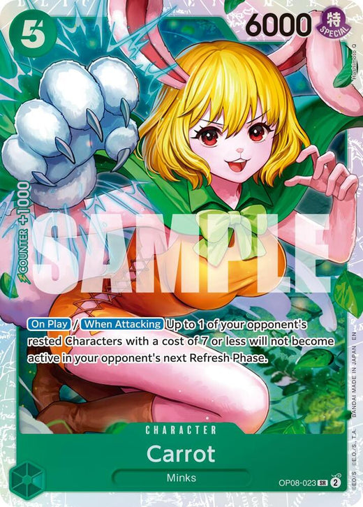 Carrot (Reprint) OP08-023 SR Foil