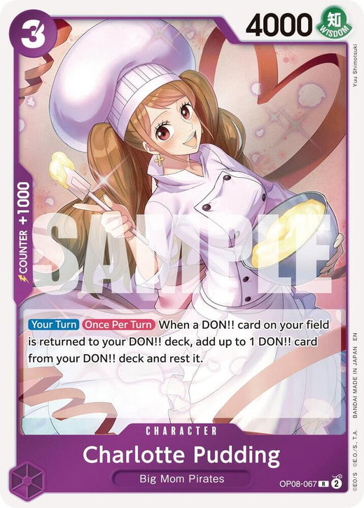 Charlotte Pudding - OP08-067 (Reprint) OP08-067 R Foil