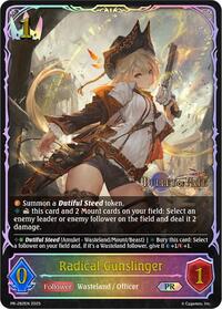 Radical Gunslinger | Shadowverse: Evolve Promo Cards | Promo | Normal | #PR-282EN