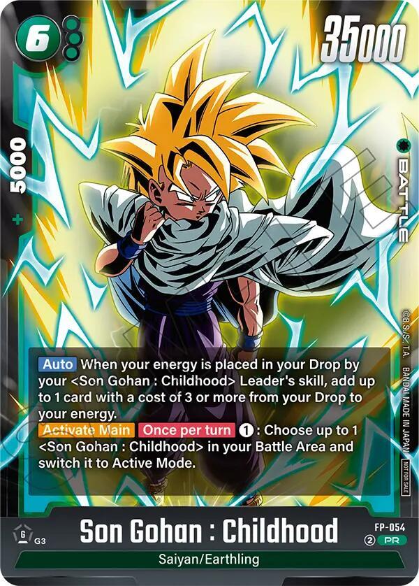 DBS Fusion World: Tournament and Championship Promos Singles 3/4