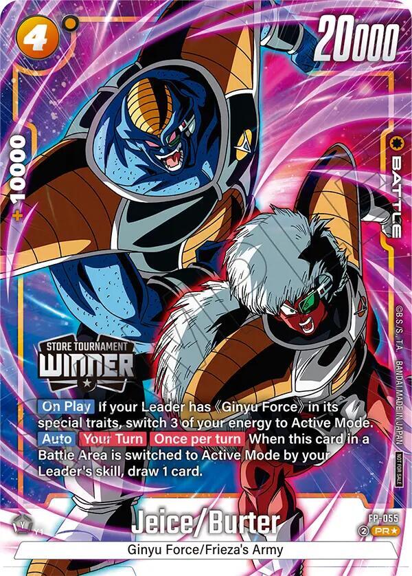 DBS Fusion World: Tournament and Championship Promos Singles 3/4