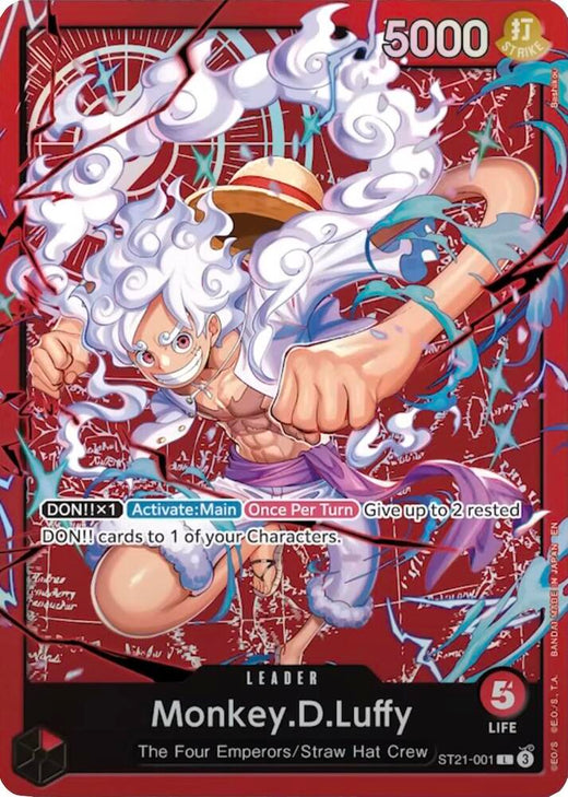 Monkey.D.Luffy - ST21-001 (Luffy Deck) ST21-001 L Foil