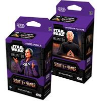 Star Wars: Unlimited: Secrets of Power - Spotlight Deck Pair: Chancellor Palpatine & Padme Amidala