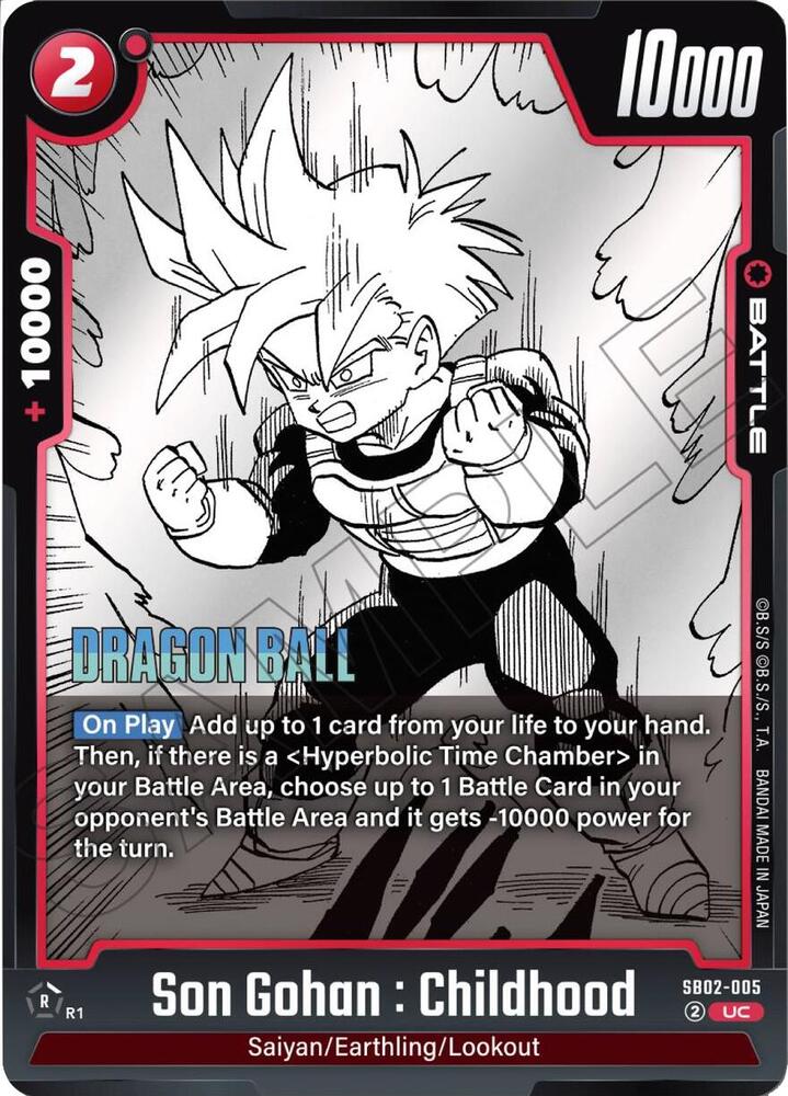 DBS Fusion World: Manga Booster 02 Singles 1/2