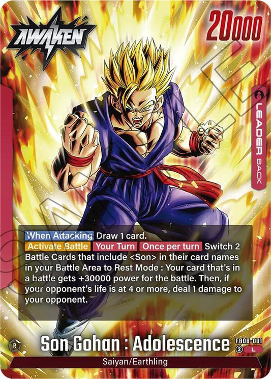 DBS Fusion World: Saiyan's Pride Singles 1/2