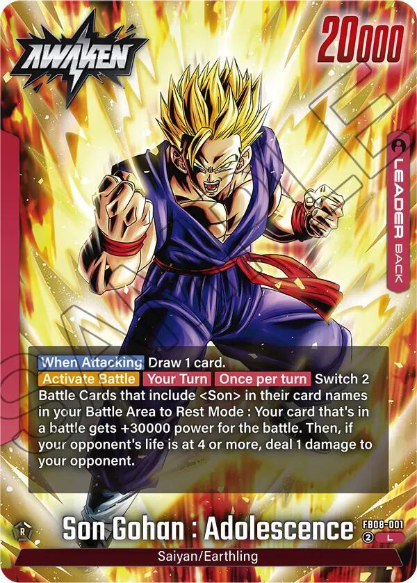 Dragon Ball Super: Fusion World: Saiyan's Pride Singles 1/2