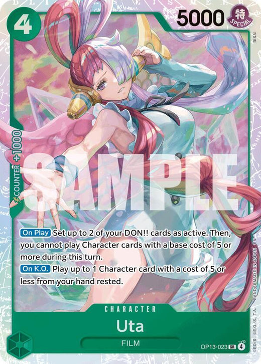 Uta OP13-023 SR Foil
