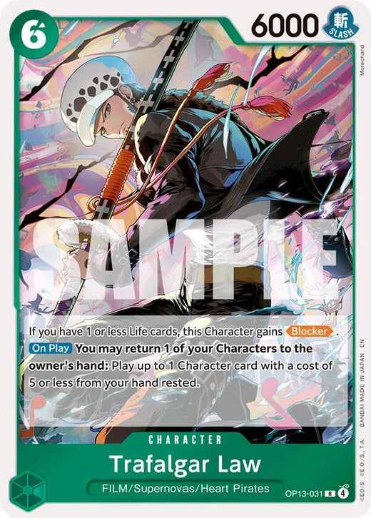 Trafalgar Law OP13-031 R Foil