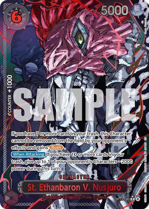 St. Ethanbaron V. Nusjuro (Parallel) OP13-080 R Foil