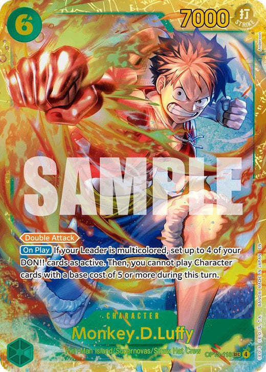 Monkey.D.Luffy (118) OP13-118 SEC Foil