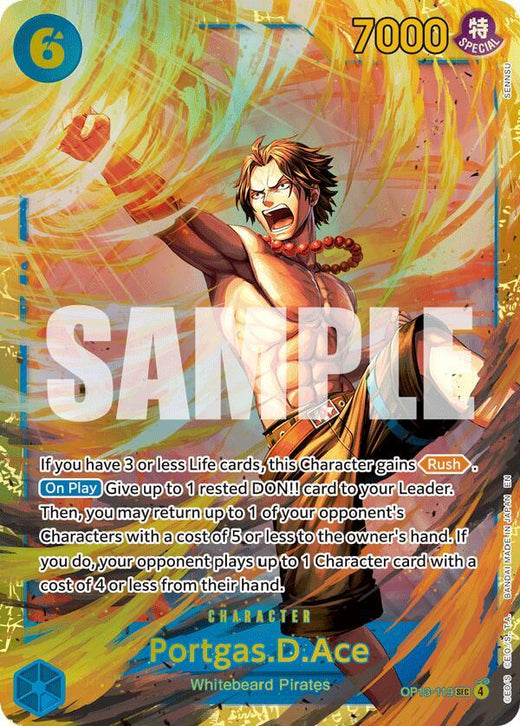 Portgas.D.Ace (119) OP13-119 SEC Foil
