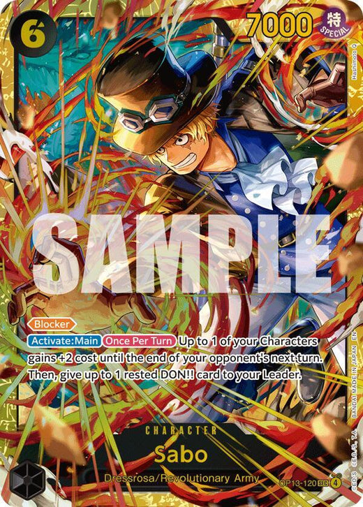 Sabo (120) OP13-120 SEC Foil