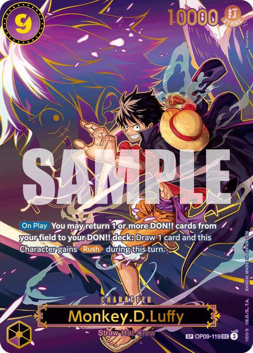 Monkey.D.Luffy - OP09-119 (SP) OP09-119 SEC Foil
