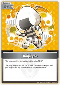 Onigiryaa | SD03: Start Deck: Blue Nekomata Okayu | Common | Normal | #hSD03-014