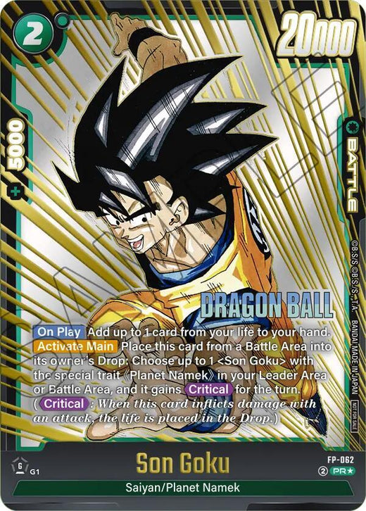 Son Goku - FP-062 (Ganador del Evento de Lanzamiento) Holográfico Promocional