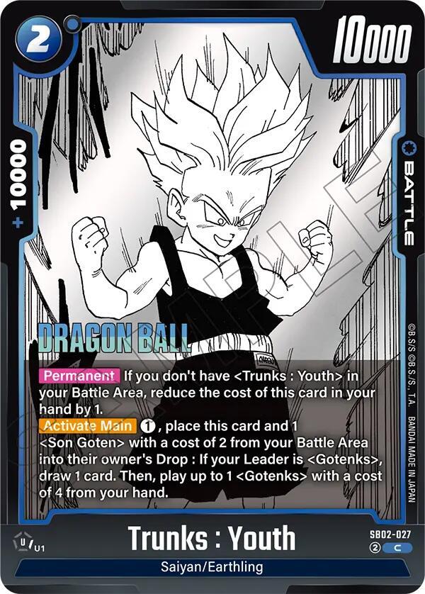 DBS Fusion World: Manga Booster 02 Singles 1/2