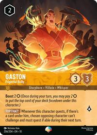 Gaston - Frightful Bully (Epic) 206/204 Epic Holofoil