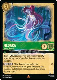 Megara - Secret Keeper 86/204 Rare