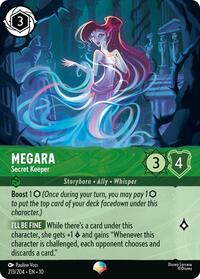 Megara - Secret Keeper (Epic) 213/204 Epic Holofoil