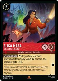 Elisa Maza - Intrepid Investigator 122/204 Rare