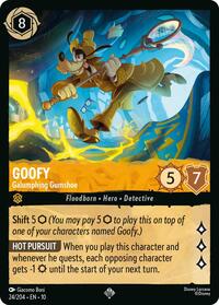 Goofy - Galumphing Gumshoe 24/204 Super Rare