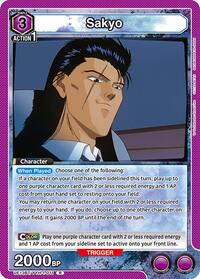 Sakyo | UE13BT: Yu Yu Hakusho: Ghost Files | Rare | Foil | #UE13BT/YYH-1-011