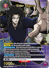Elder Toguro (SR*) | UE13BT: Yu Yu Hakusho: Ghost Files | Super Rare 1-Star | Foil | #UE13BT/YYH-1-022