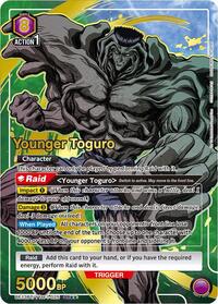 Younger Toguro (025) (SR**) | UE13BT: Yu Yu Hakusho: Ghost Files | Super Rare 2-Star | Foil | #UE13BT/YYH-1-025
