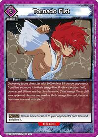 Tornado Fist | UE13BT: Yu Yu Hakusho: Ghost Files | Uncommon | Normal | #UE13BT/YYH-1-030