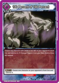 100 Percent of 100 Percent | UE13BT: Yu Yu Hakusho: Ghost Files | Rare | Foil | #UE13BT/YYH-1-032
