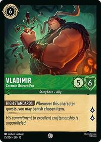 Vladimir - Ceramic Unicorn Fan 75/204 Common