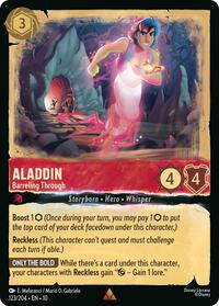 Aladdin - Barreling Through 123/204 Rare