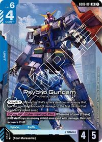 Psycho Gundam | Dual Impact | Legend Rare | Holofoil | #GD02-001