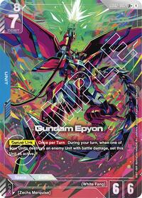 Gundam Epyon (LR+) | Dual Impact | LR+ | Holofoil | #GD02-002