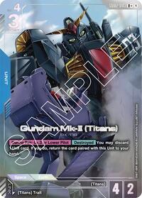 Gundam Mk-II (Titans) (R+) | Dual Impact | R+ | Holofoil | #GD02-003