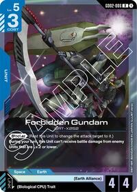 Forbidden Gundam | Dual Impact | Rare | Holofoil | #GD02-006