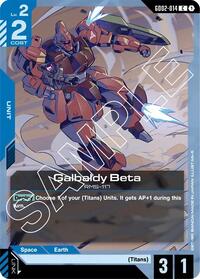 Galbaldy Beta | Dual Impact | Common | Normal | #GD02-014