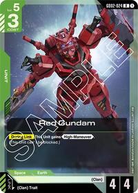 Red Gundam | Dual Impact | Rare | Holofoil | #GD02-024