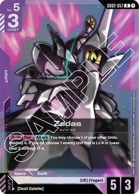 Zedas | Dual Impact | Rare | Holofoil | #GD02-057