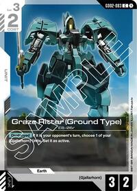 Graze Ritter (Ground Type) | Dual Impact | Common | Normal | #GD02-083
